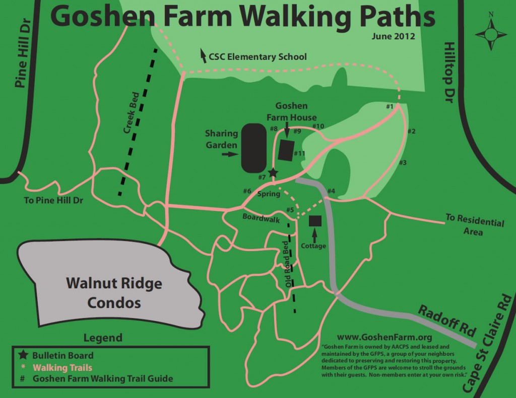 goshen walking trails
