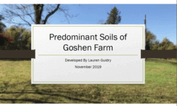 Predominant Soils of Goshen Farm