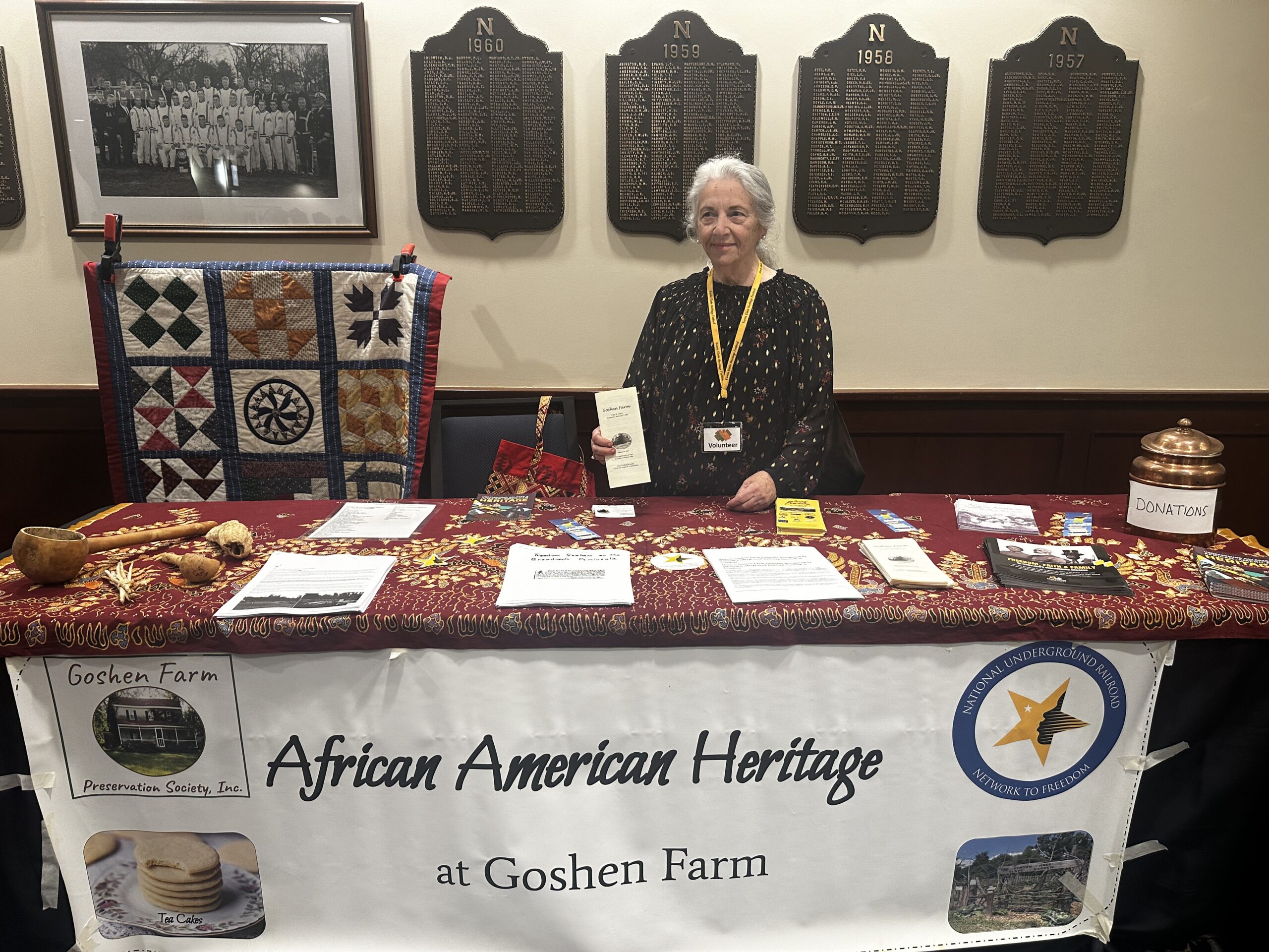 Linda Páez, Chair of the African American Heritage Committee